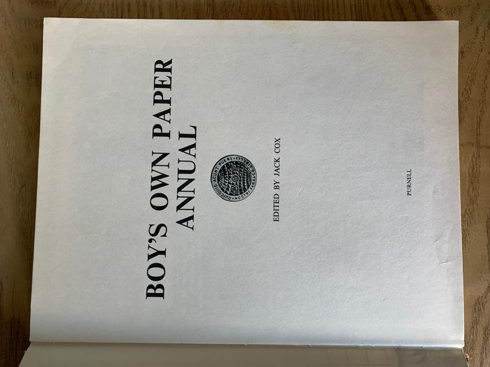 Boy's Own Paper Annual 1964