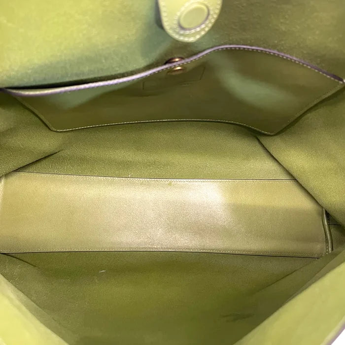 Coach Brooklyn 39 Hobo Bag Large Green Leather