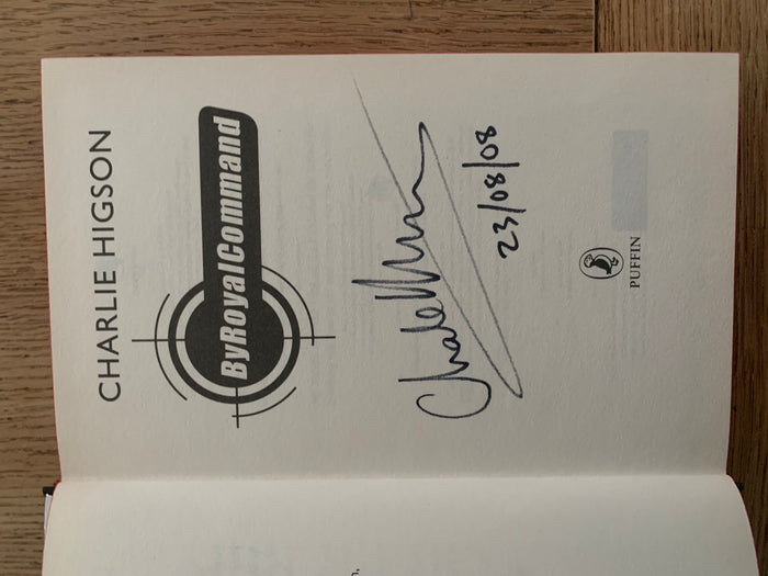 By Royal Command with sprayed red page edges (signed)