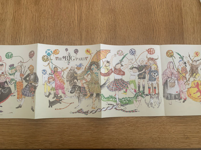 Callum's Big Day (Double signed. Complete with fold-out promotional poster)