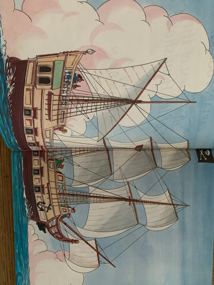 Captain Pugwash: The Quest of the Golden Handshake (signed with doodle)