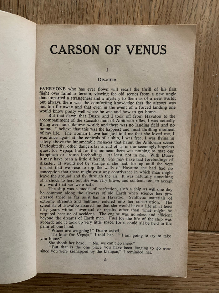 Carson of Venus