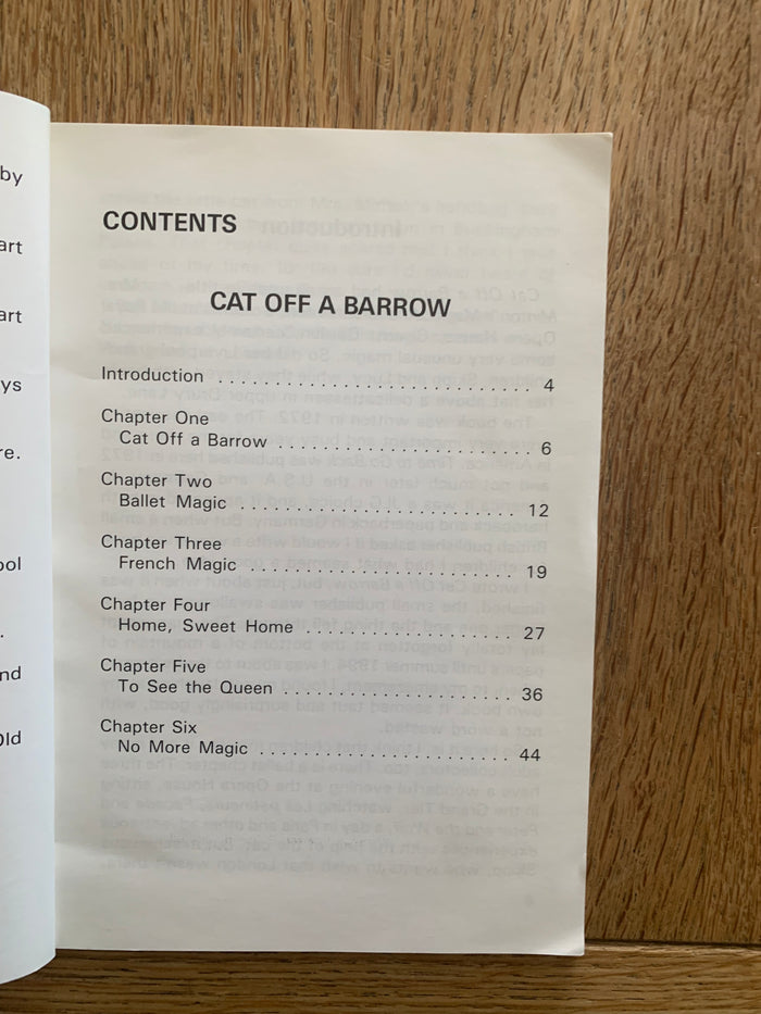 Cat Off a Barrow (signed)