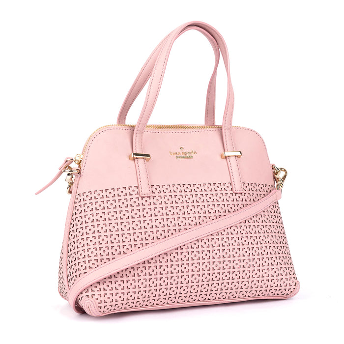 Cedar Street Perforated Maise Satchel