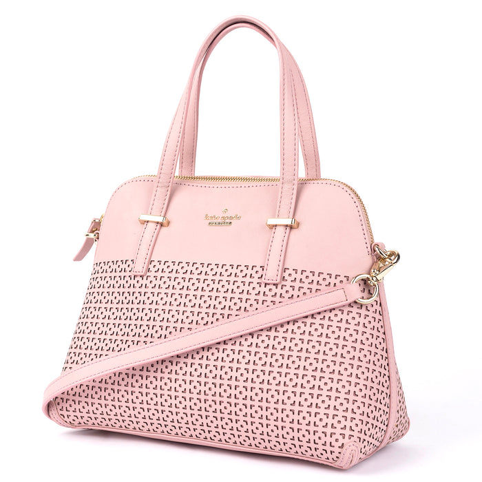 Cedar Street Perforated Maise Satchel