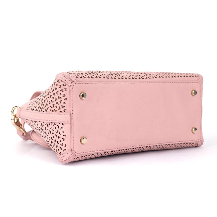 Cedar Street Perforated Maise Satchel