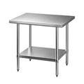 Cefito 914x762mm Stainless Steel Kitchen Bench