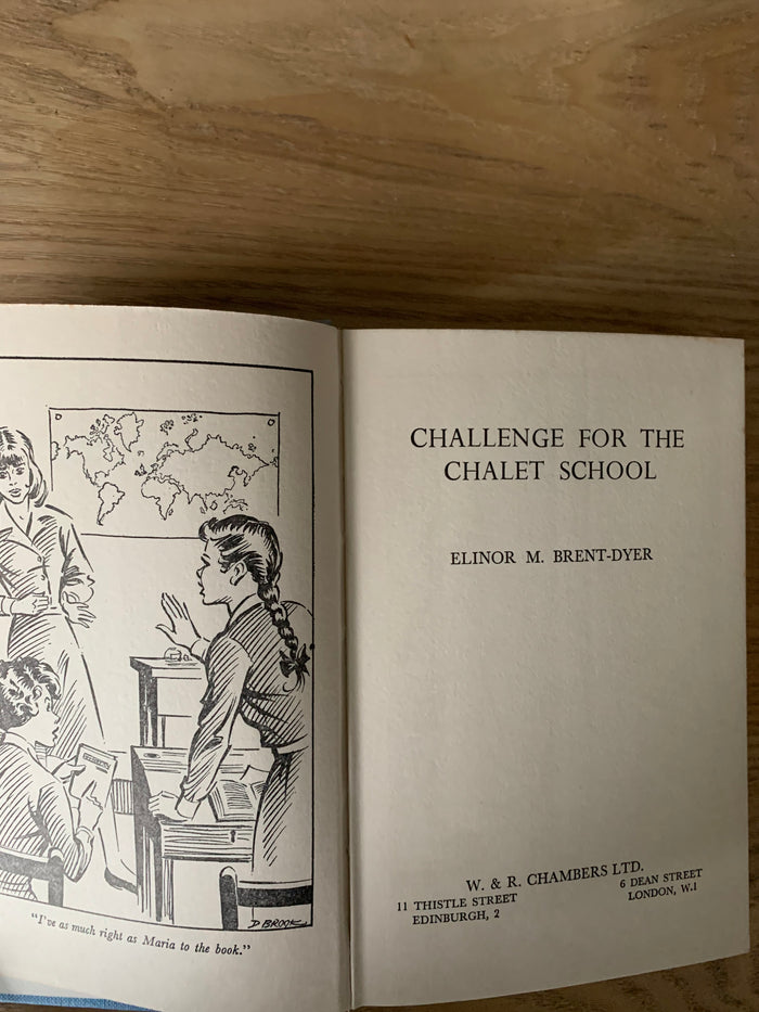 Challenge For The Chalet School