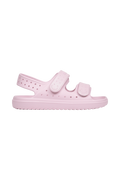 Side view of a Native Shoes Kids Chase Bio-Bling Kids Footwear in Barely Pink Bling / Barely Pink