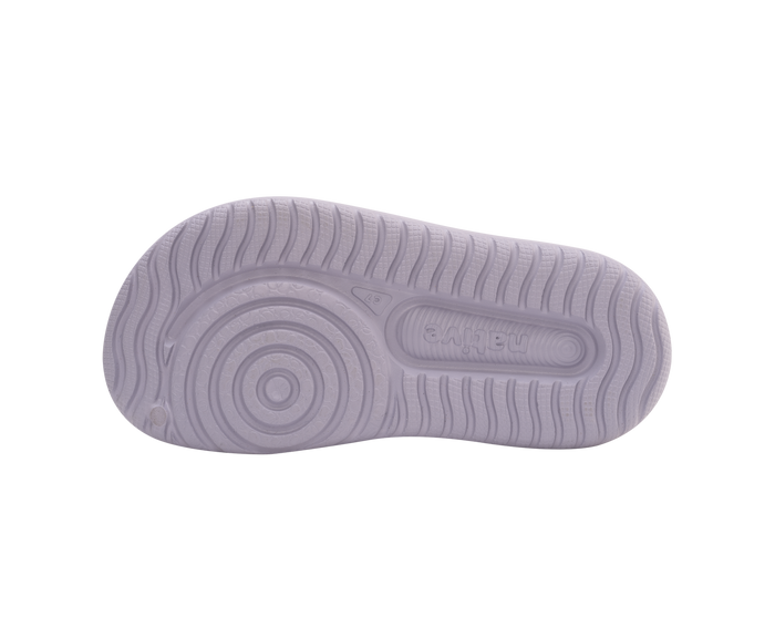 Bottom view of a Native Shoes Kids Chase Bio-Bling Kids | Future Purple Bling / Future Purple Footwear in Future Purple Bling / Future Purple