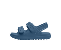 Side view of a Native Shoes Kids Chase Kids Footwear in Oasis Blue / Oasis Blue