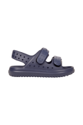 Side view of a Native Shoes Kids Chase Kids Footwear in Regatta Blue / Regatta Blue