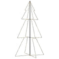 Christmas Cone Tree 120x220cm 300 LED Lights Indoor Outdoor Xmas Decor