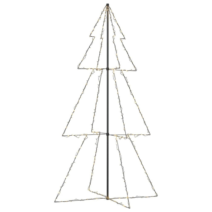 Christmas Cone Tree 120x220cm 300 LED Lights Indoor Outdoor Xmas Decor