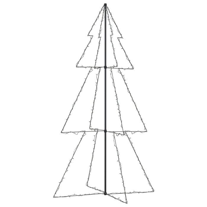 Christmas Cone Tree 120x220cm 300 LED Lights Indoor Outdoor Xmas Decor