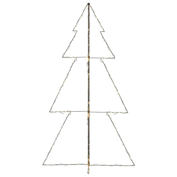 Christmas Cone Tree 120x220cm 300 LED Lights Indoor Outdoor Xmas Decor