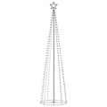 Christmas Cone Tree 400 Warm White LEDs Decoration 100x360 cm
