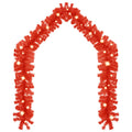 Christmas Garland with LED Lights Red Low Power 5m