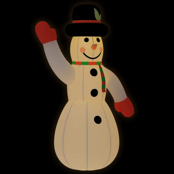 Christmas Inflatable Snowman with LEDs 370 cm