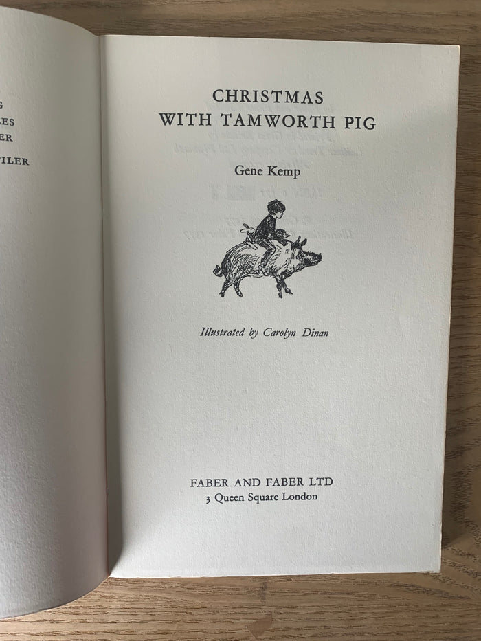 Christmas with Tamworth Pig (uncorrected proof)