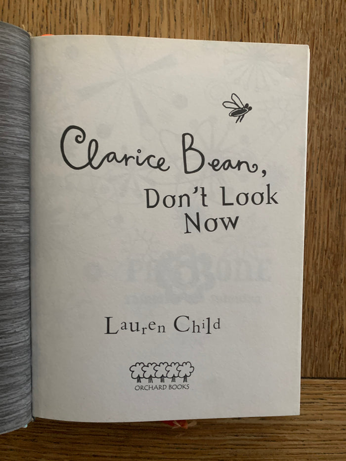 Clarice Bean. Don't Look Now