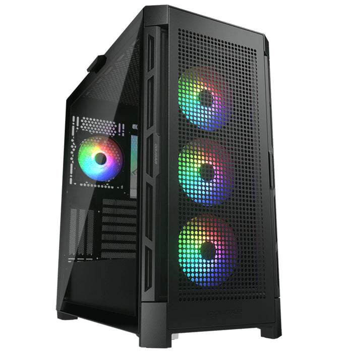 Cougar Airface Pro RGB Black Mid Tower Case with 4 ARGB Fans