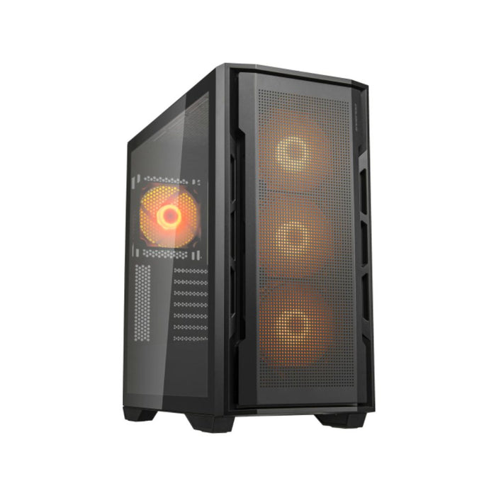 Cougar Uniface RGB Black Mid Tower Airflow ATX Case