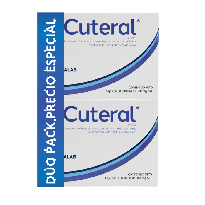 Cuteral TWO Pack 2×30 Tabletas — Suplemento para la Piel