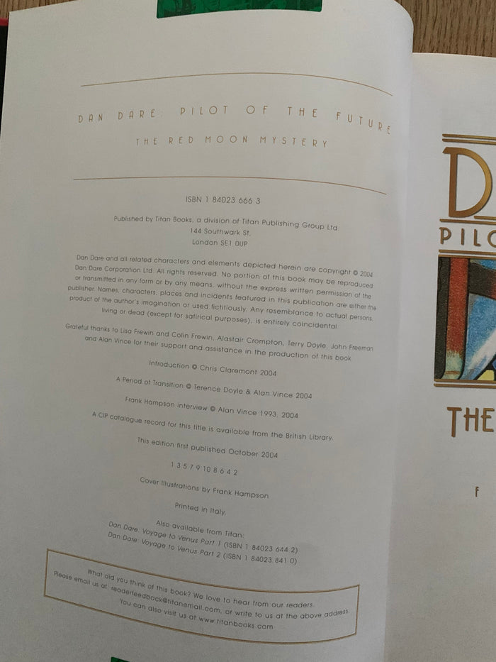 Dan Dare: Pilot of the Future - The Red Moon Mystery