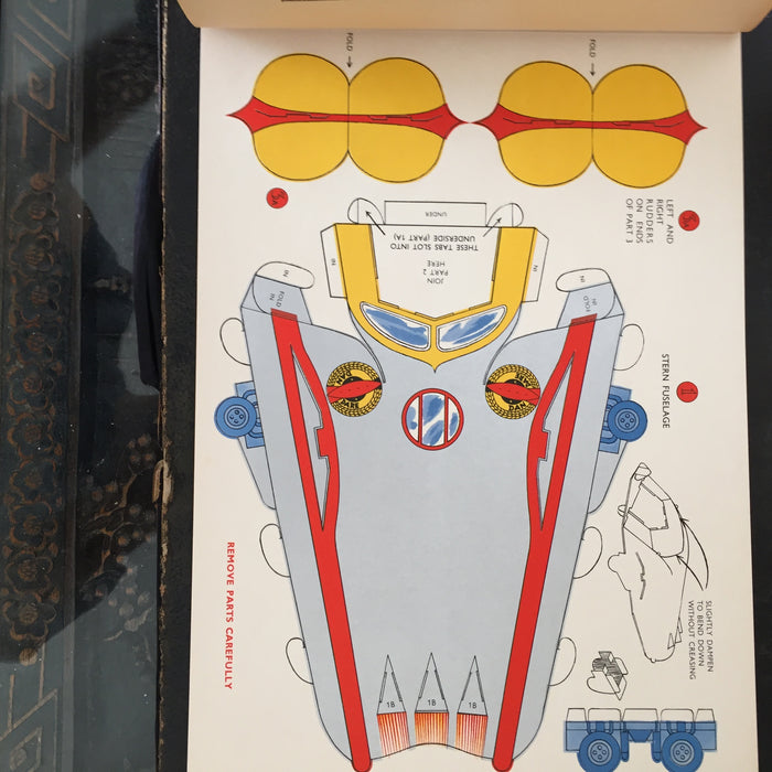 Dan Dare's 'Anastasia' Jet Plane - A Presso Book