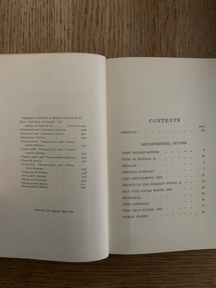Departmental Ditties and Other Verses