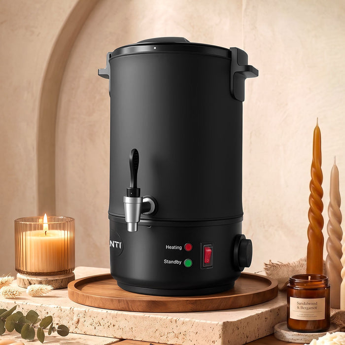 Devanti 6L Wax Melter Candle Making 1520W Melting Pot Quick Pour Spout Soap