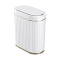 Devanti Sensor Trash Can 7L Motion Slim Bins Touchless Automatic Waste Bin White