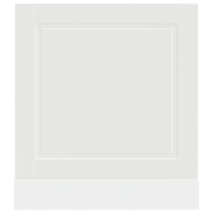 Dishwasher Panel Porto White 60x1.5x67 cm Engineered Wood