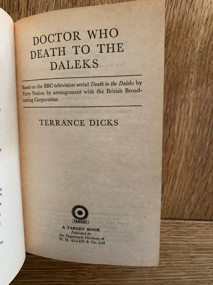 Doctor Who - Death to the Daleks