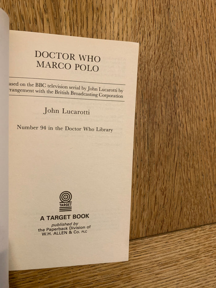 Doctor Who - Marco Polo