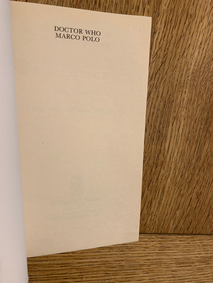 Doctor Who - Marco Polo