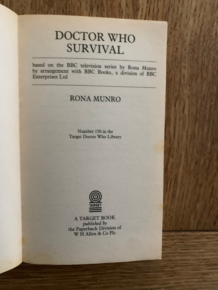 Doctor Who - Survival