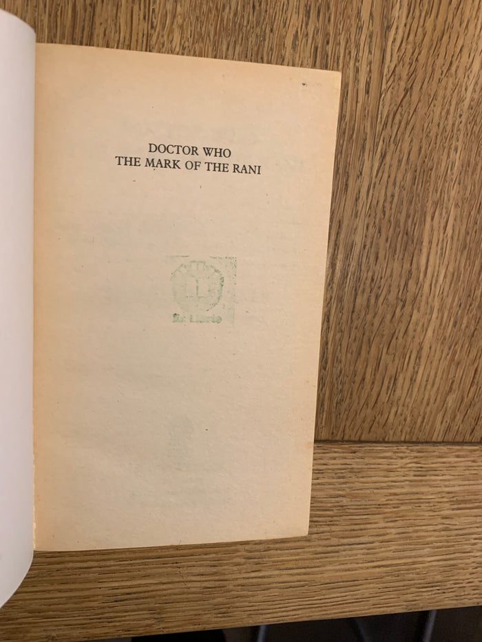 Doctor Who - The Mark of the Rani