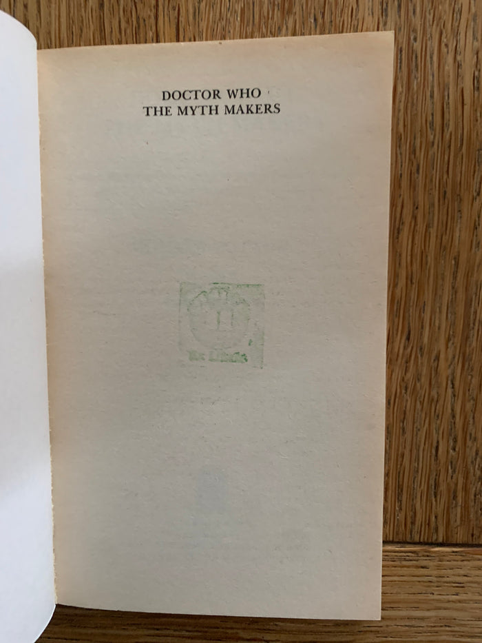Doctor Who - The Myth Makers