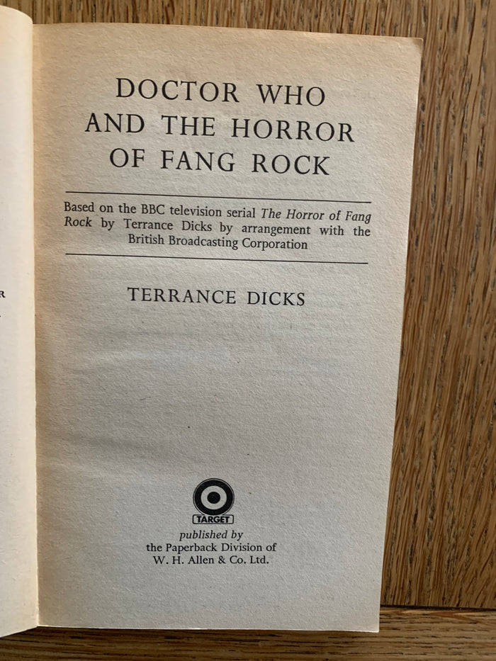 Doctor Who and the Horror of Fang Rock