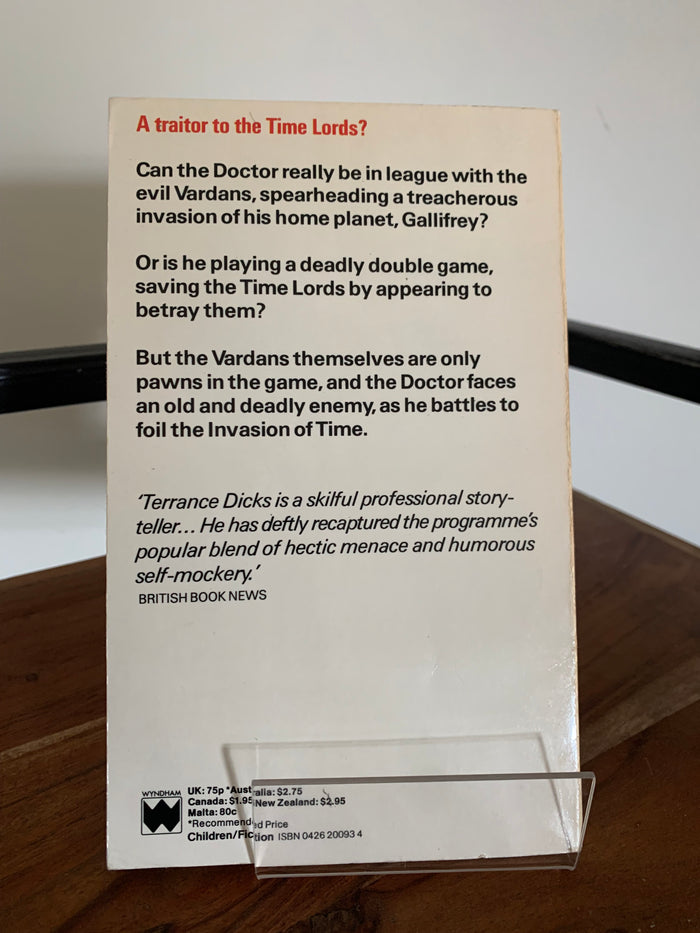 Doctor Who and the Invasion of Time