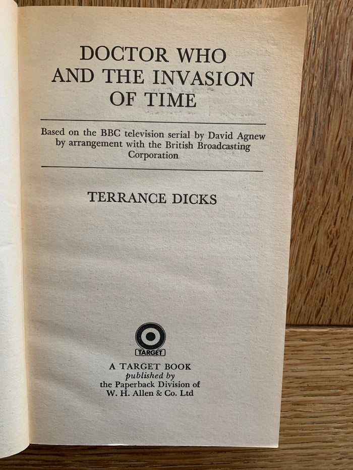 Doctor Who and the Invasion of Time