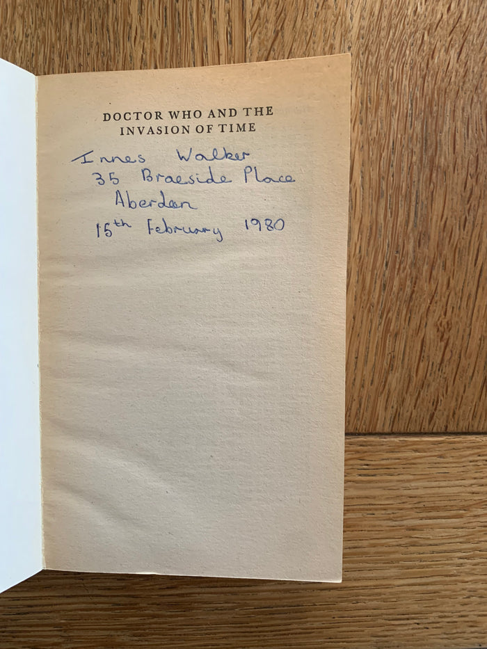Doctor Who and the Invasion of Time