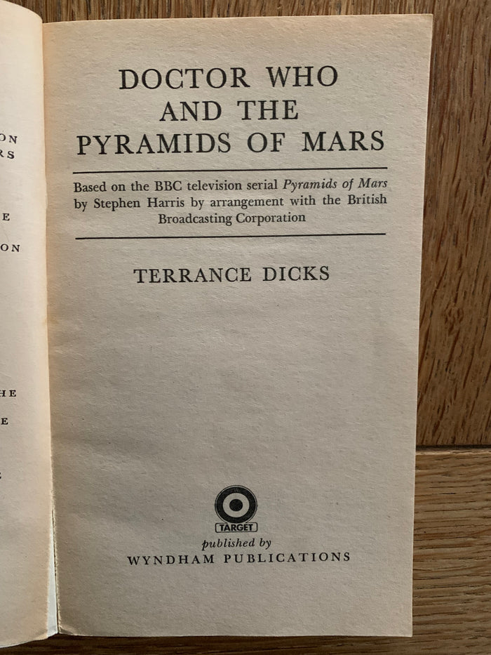 Doctor Who and the Pyramids of Mars
