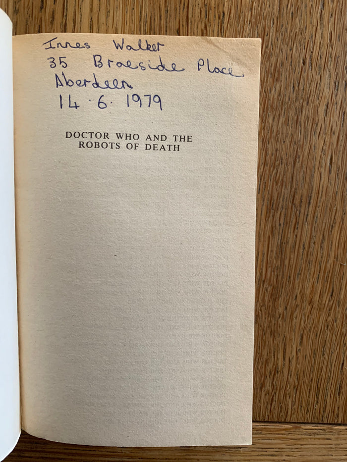 Doctor Who and the Robots of Death