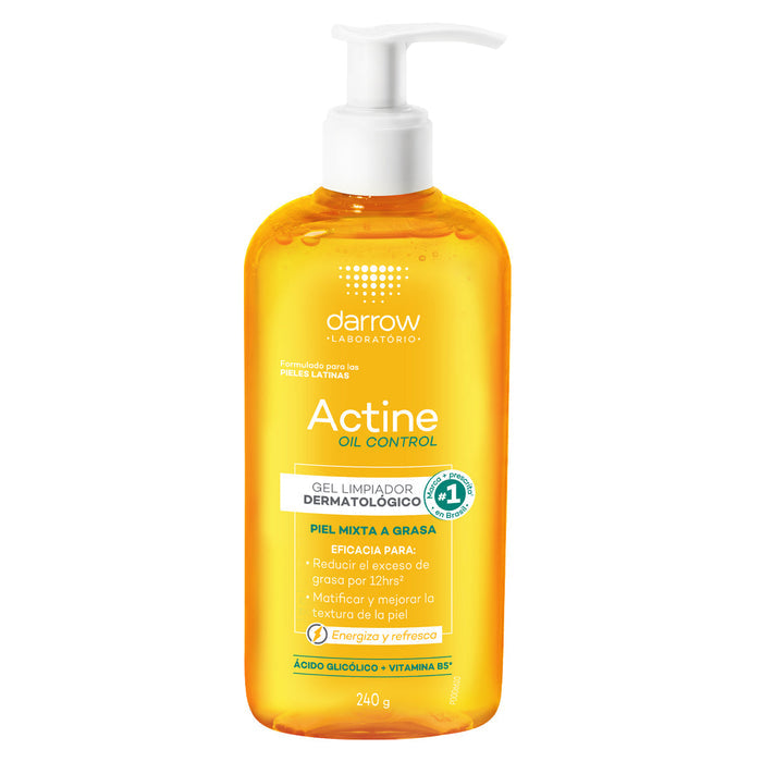Dw-actine OIL Control GEL Limpiador 240g