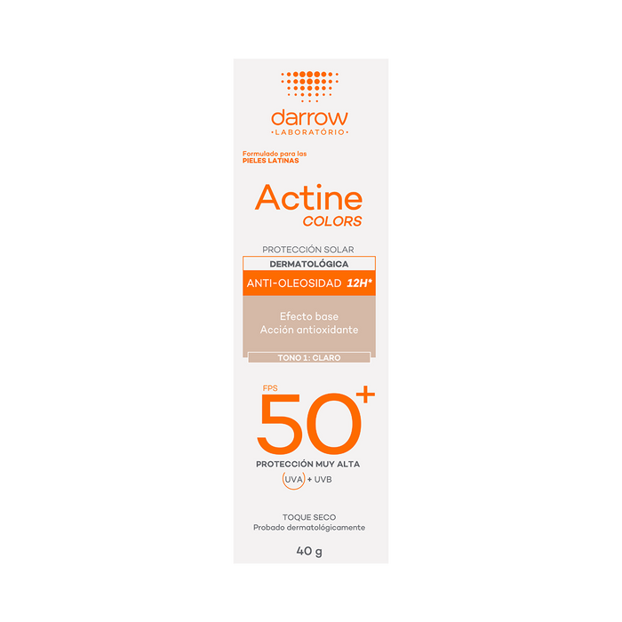 Dw-actine Solar Colors Tono 1 Claro 40g