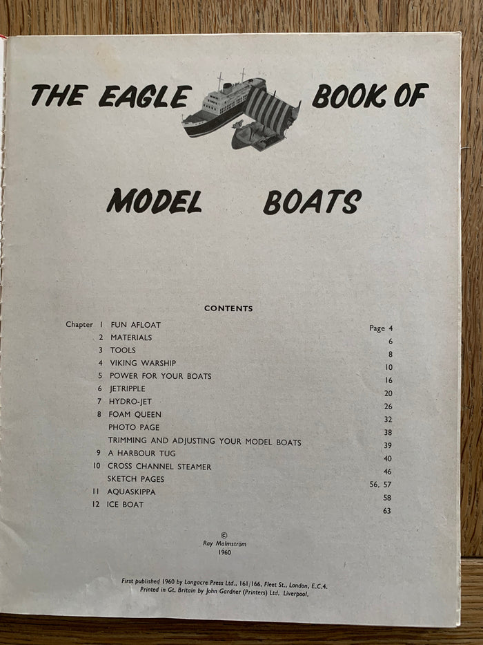 Eagle Book of Model Boats