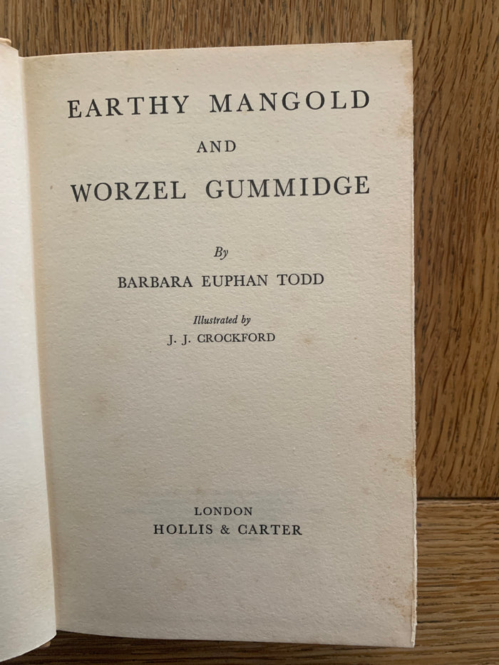Earthy Mangold and Worzel Gummidge